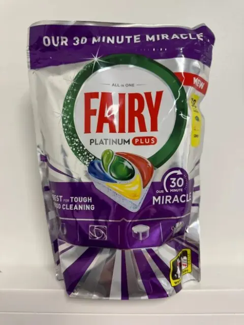 Fairy Platinum Plus Geschirrspültabs 30 Minuten Wirkzeit