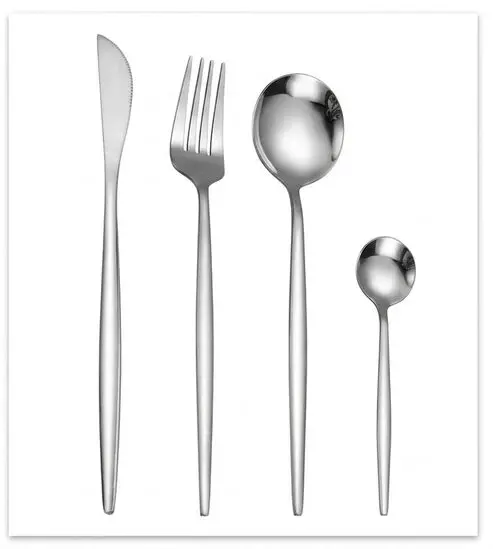 Besteckset 24 Teile - Silber