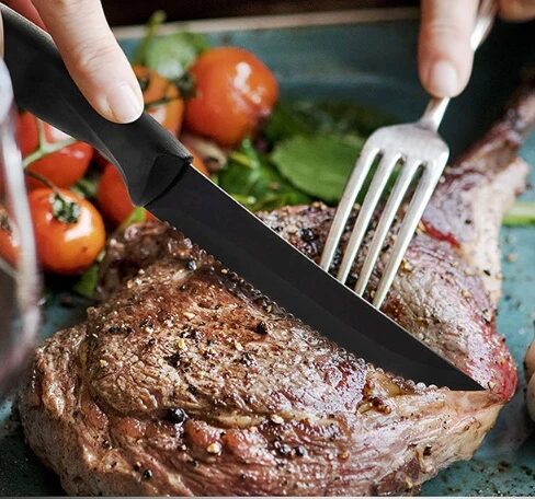 8er-Set Steakmesser – Auktionsbild