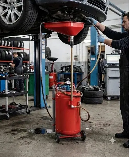 Ölsammelmaschine 80 Liter – Bild 2