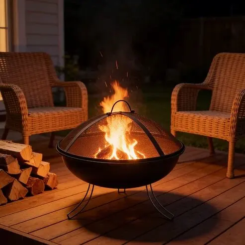 Tragbarer Griller/Feuerschale