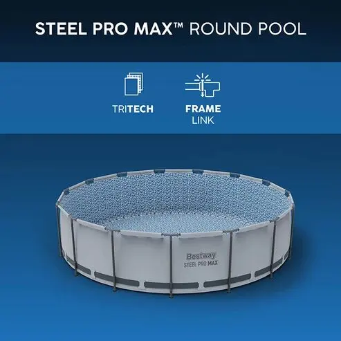 Bestway Pool 3.66m x 1.22 rund – Bild 2