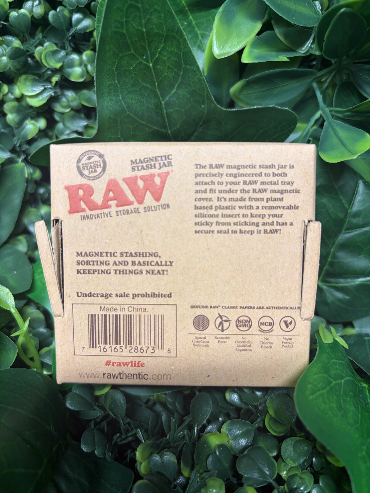 RAW Magnetisches Aufbewahrungsglas Magnetverschluss – Bild 4