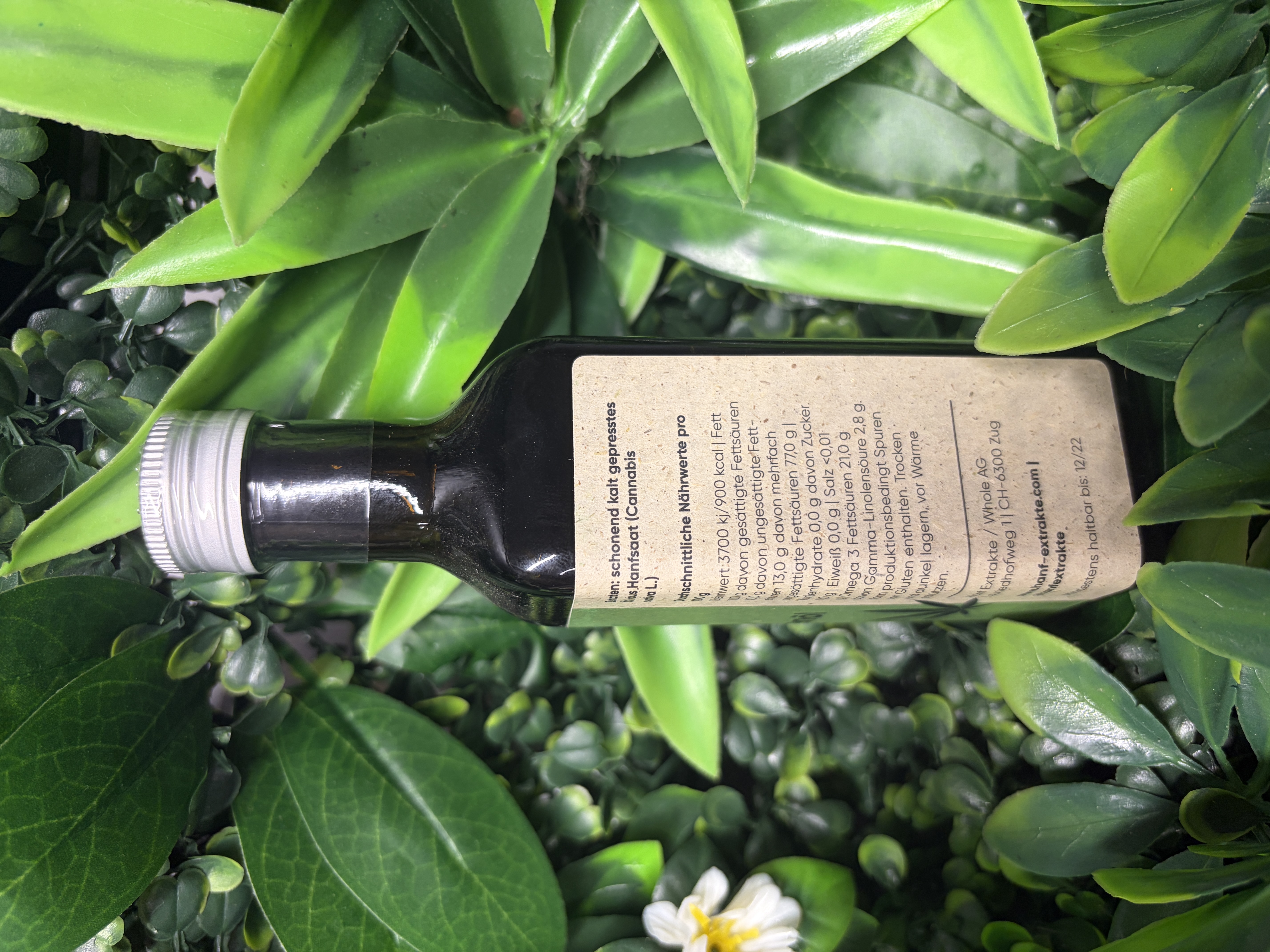 Hanf Extrakte Essentials Hanfsamenöl classic 100 ml – Bild 2