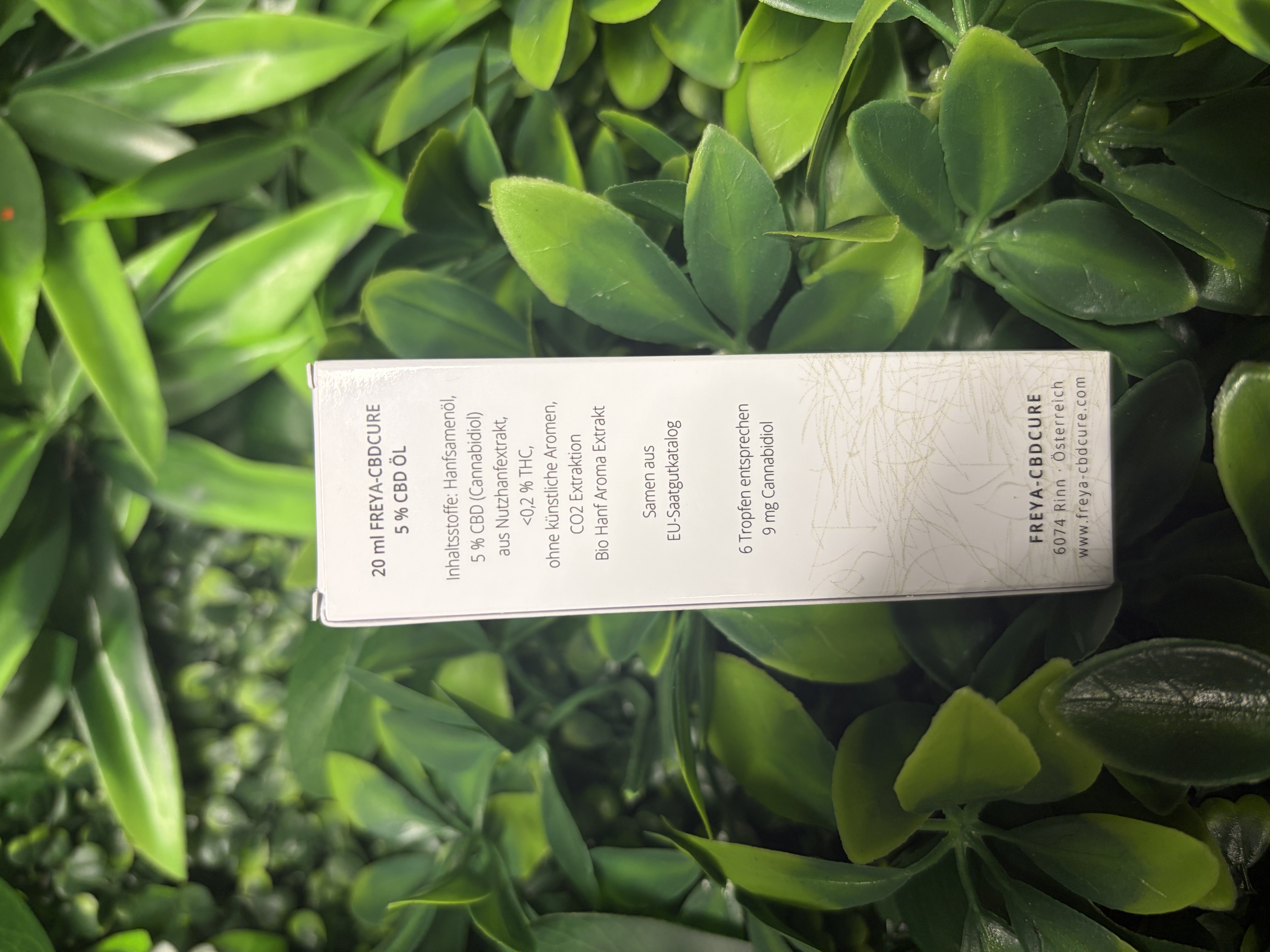 freya CBD Öl 5% 20 ml 1000 mg Cannabidiol – Bild 2