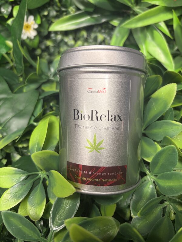 CannaMed BioRelax Kräutertee 25 g Blut-Orangen-Geschmack