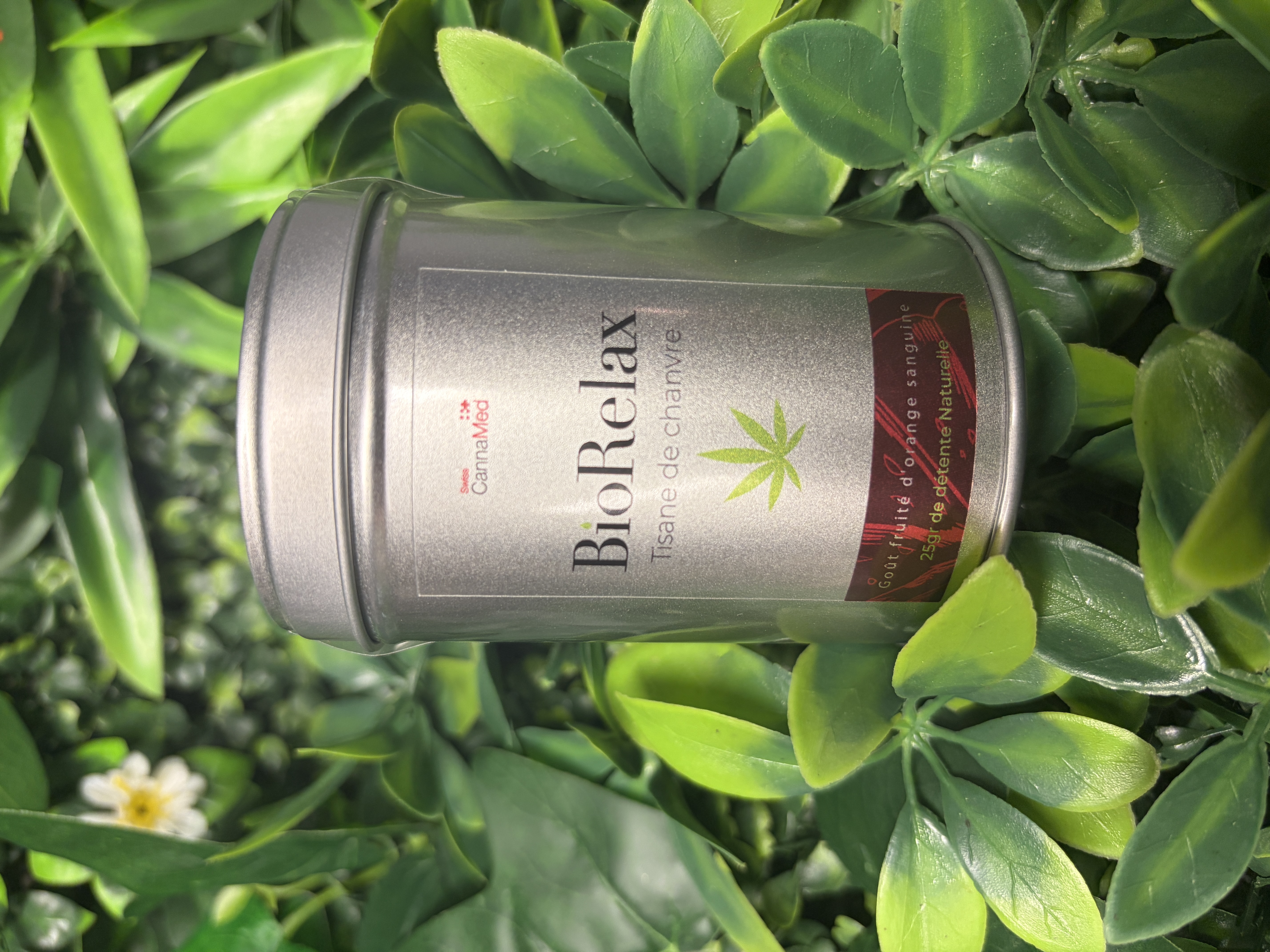 CannaMed BioRelax Kräutertee 25 g Blut-Orangen-Geschmack
