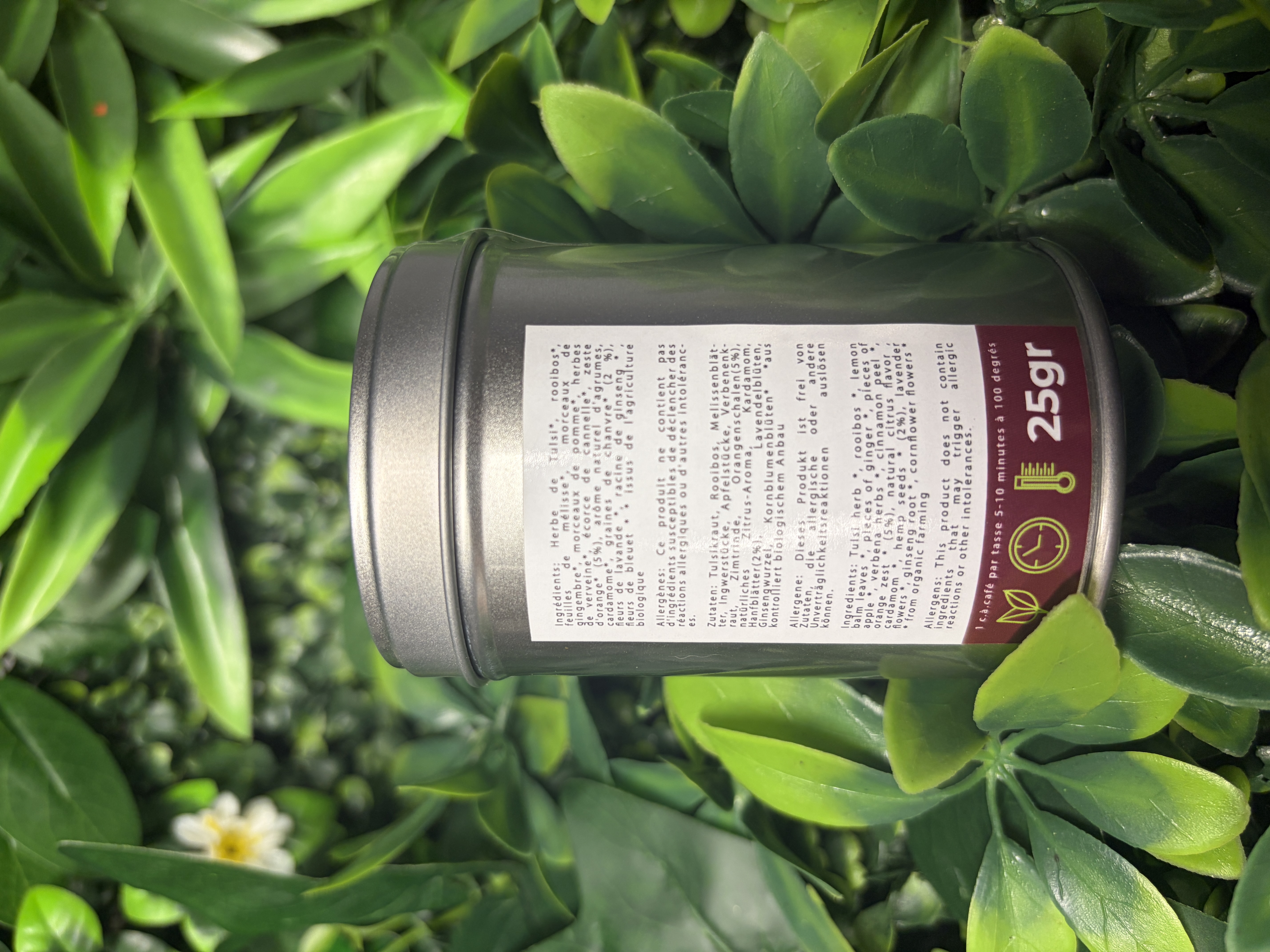 CannaMed BioRelax Kräutertee 25 g Blut-Orangen-Geschmack – Bild 2