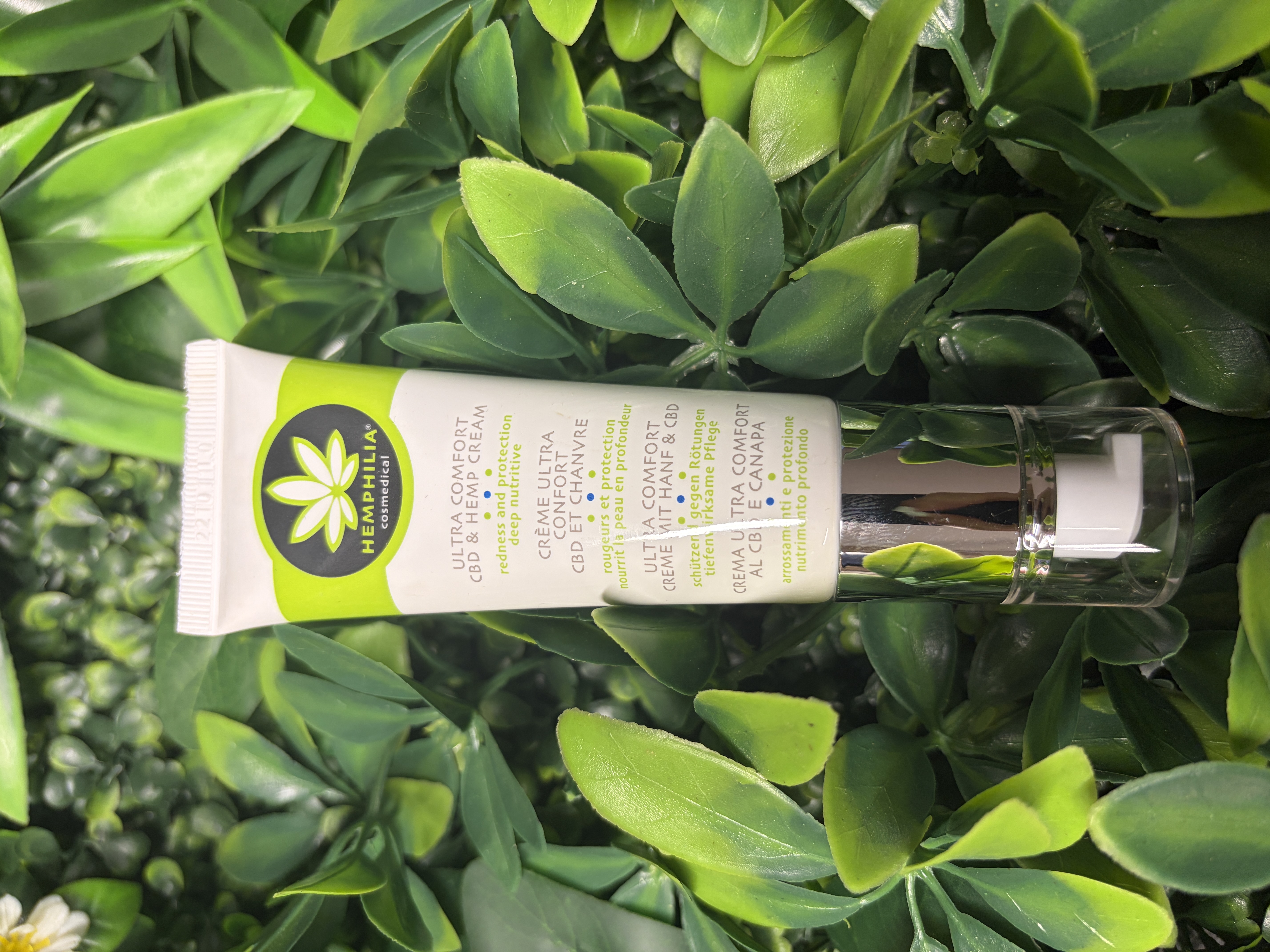 Hemphilia Ultra Comfort CBD & Hemp Creme Bio zertifiziert