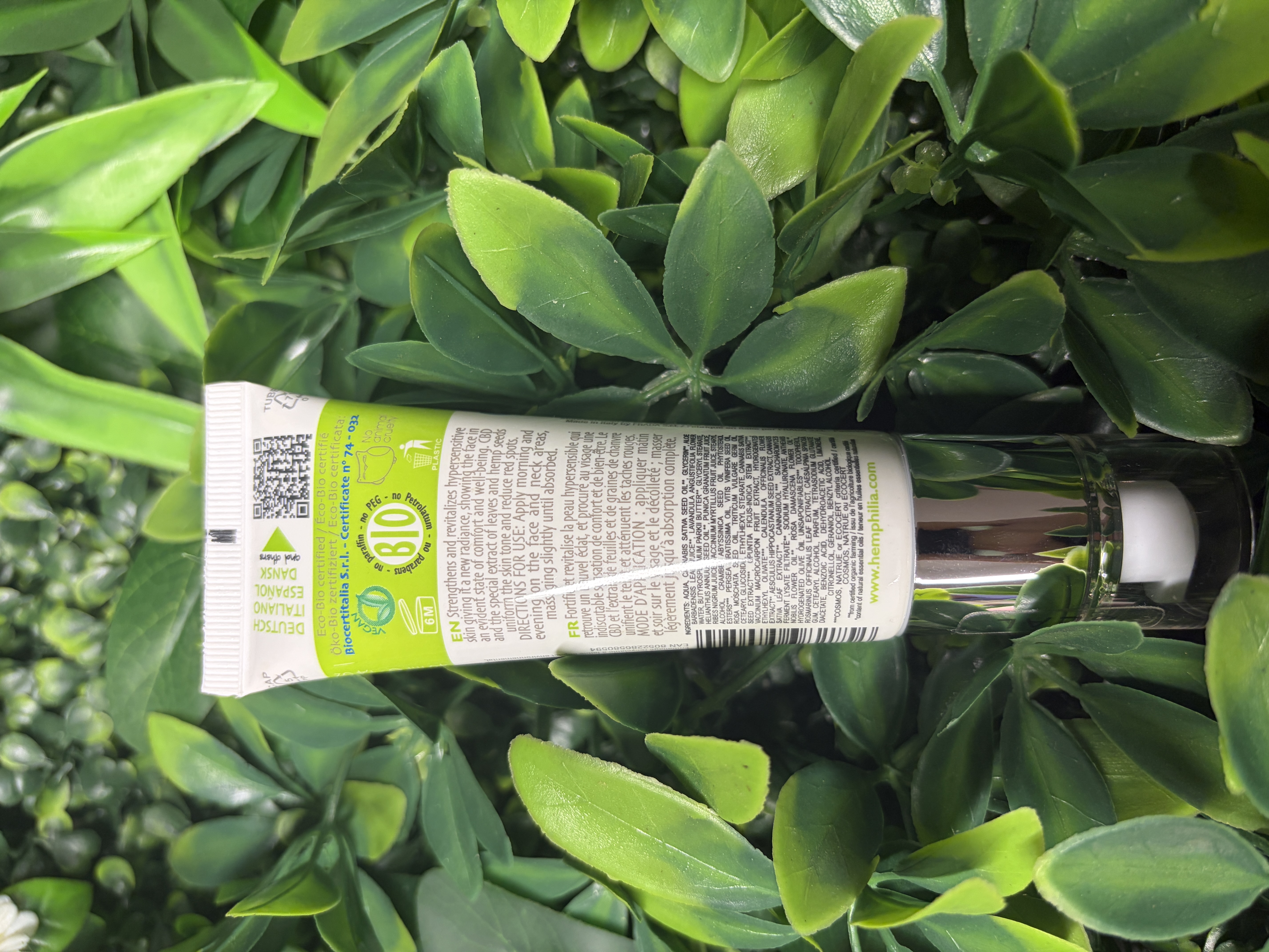 Hemphilia Ultra Comfort CBD & Hemp Creme Bio zertifiziert – Bild 2