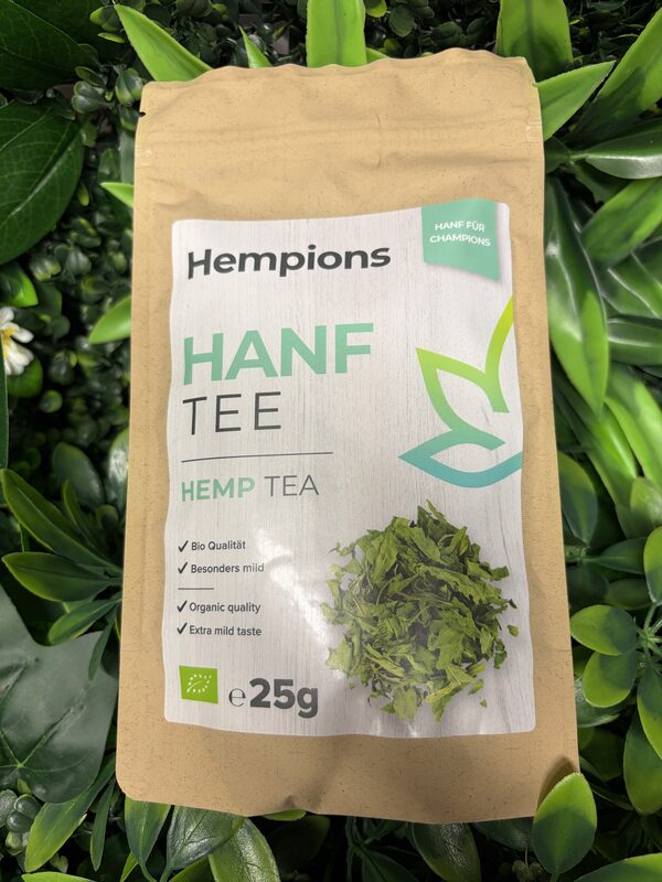 Hempions Hanftee 25 g Bio Qualität mild