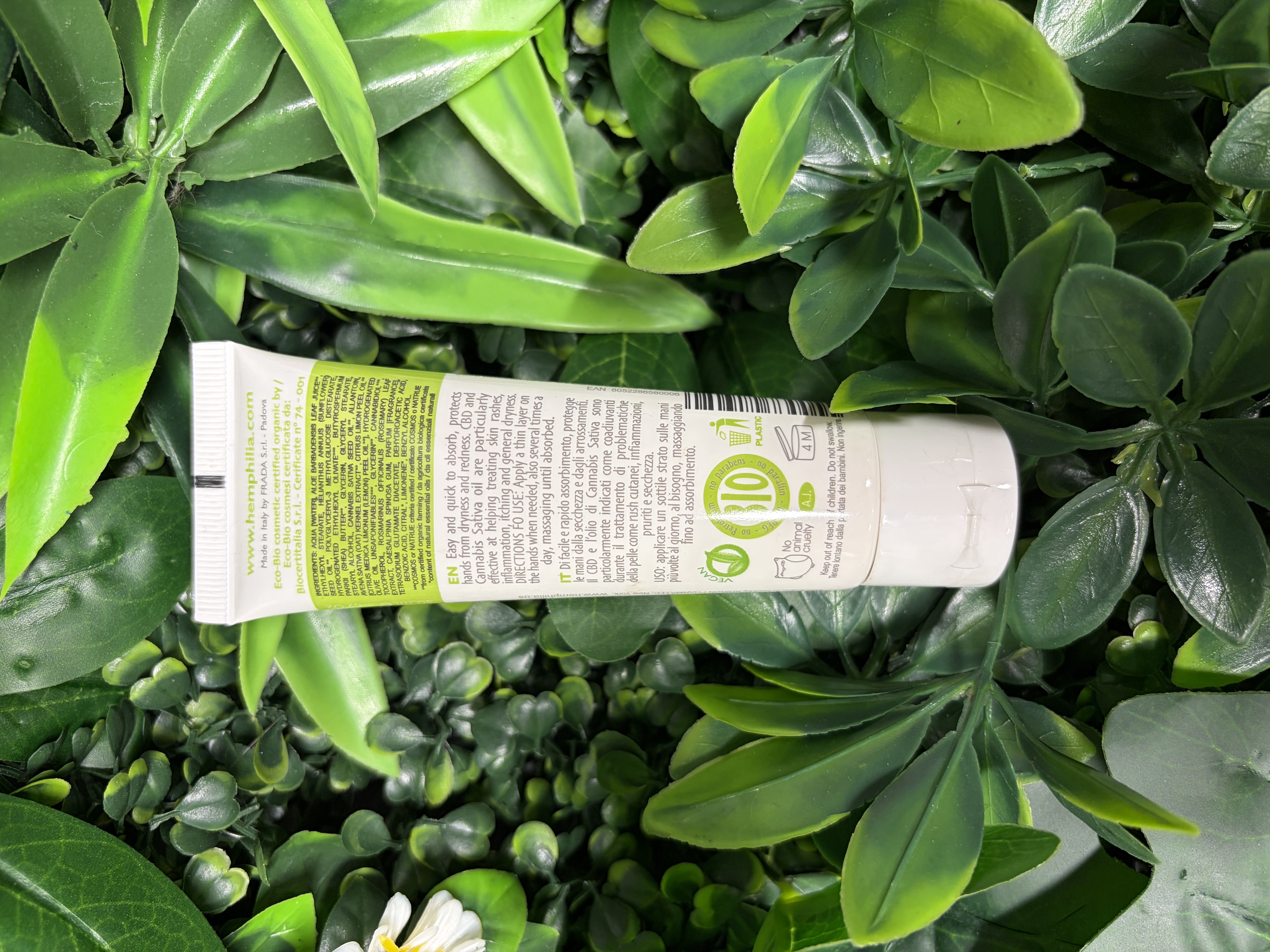 Hemphilia Handcreme Hanf CBD Bio-Formel 1 Stück – Bild 2