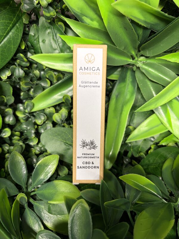AMIGA COSMETICS Glättende Augencreme 15 ml CBD Sanddorn