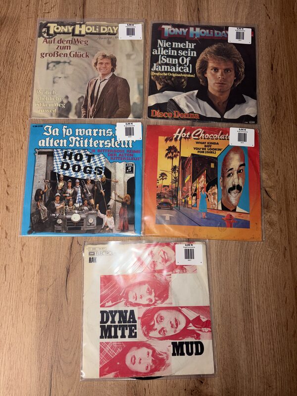 5 Stück - Schallplatten siehe Foto