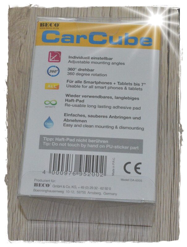 Universal-Handyhalterung (Beco CarCube) – Bild 3