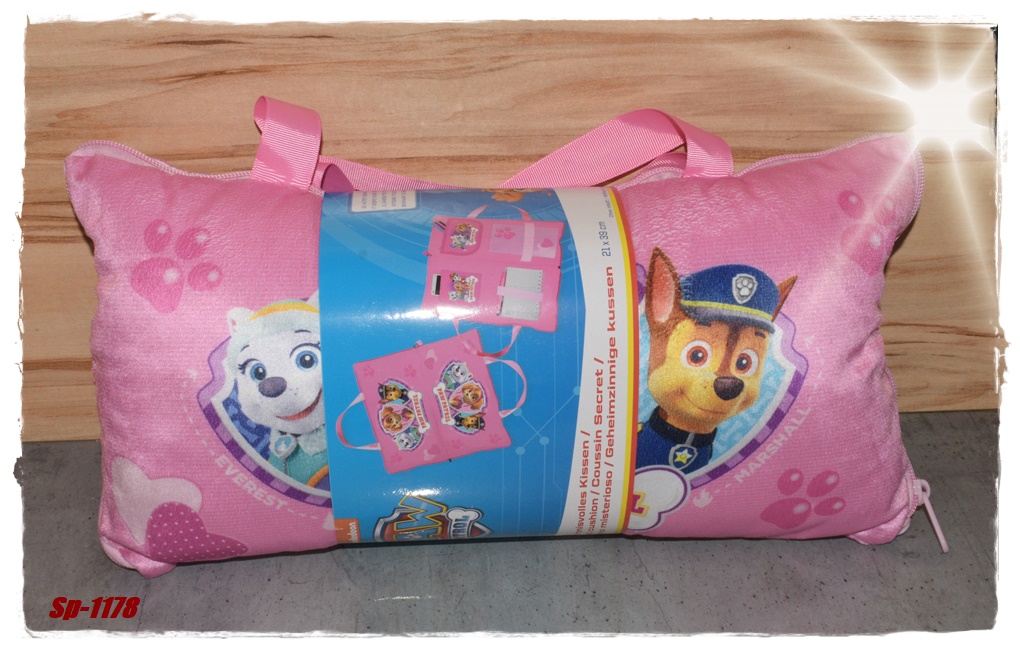 Reisekissen mit Taschen (PAW PATROL)