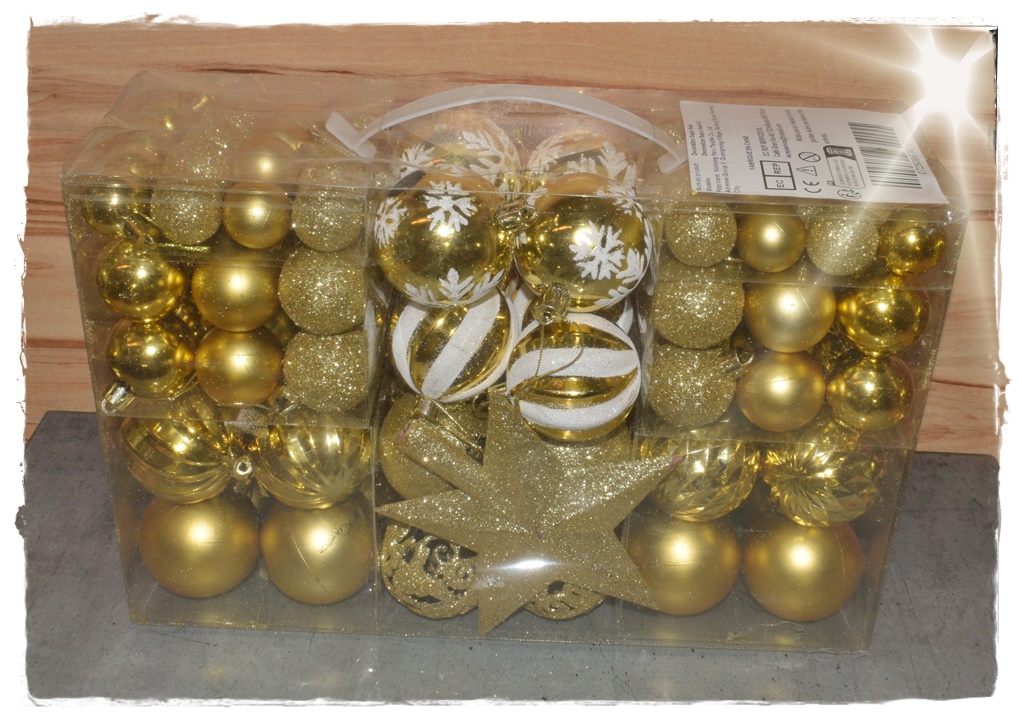 Christbaumkugel-Set – Bild 1