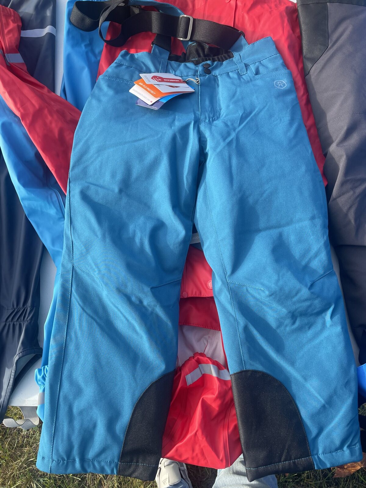 Dallen Hose Kinder Größe 110 Blau  Outdoor – Bild 2