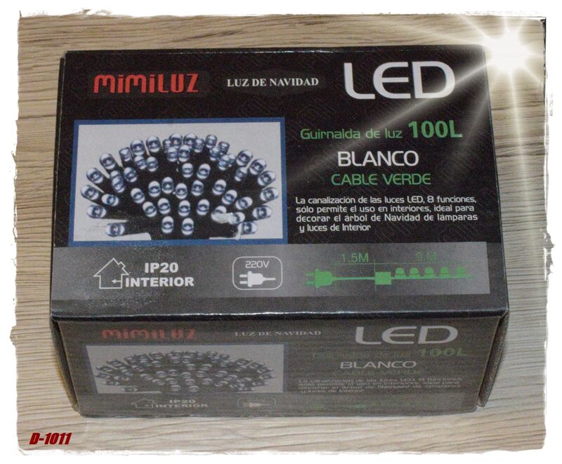 MimiLuz Blanco LED-Lichterkette – Bild 1