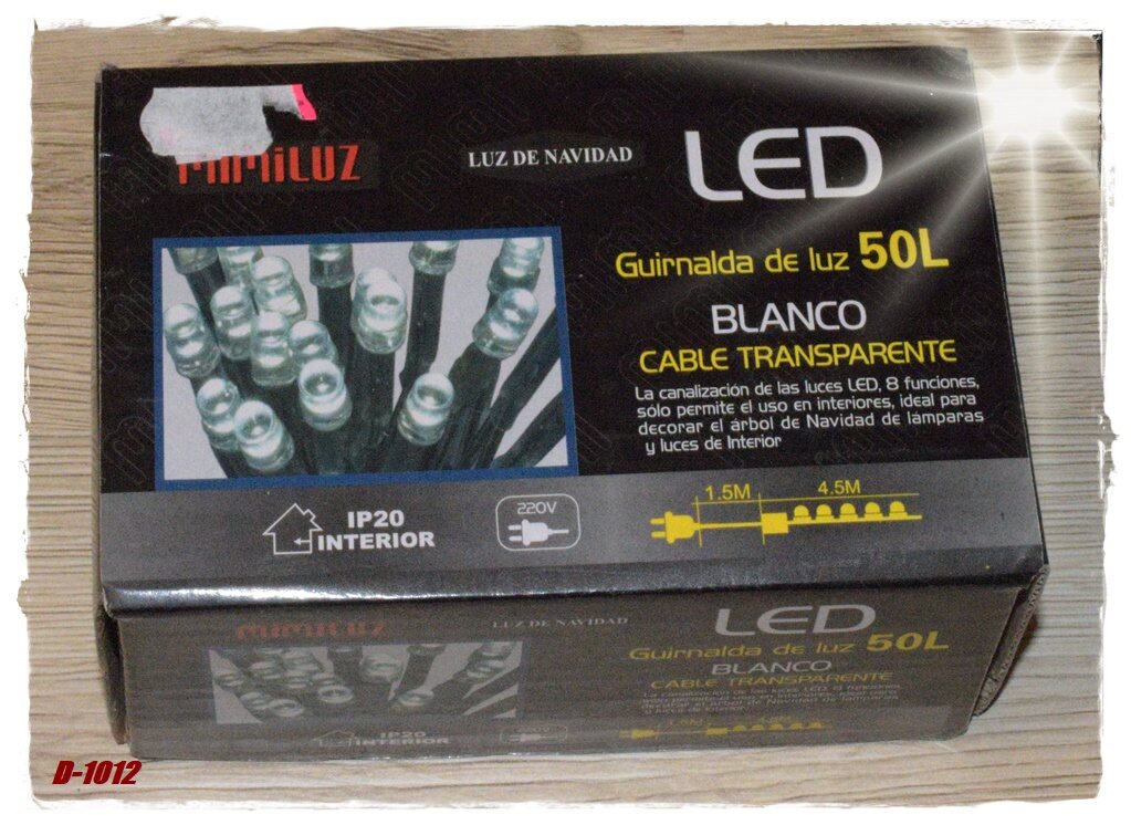 MimiLuz Blanco LED-Lichterkette