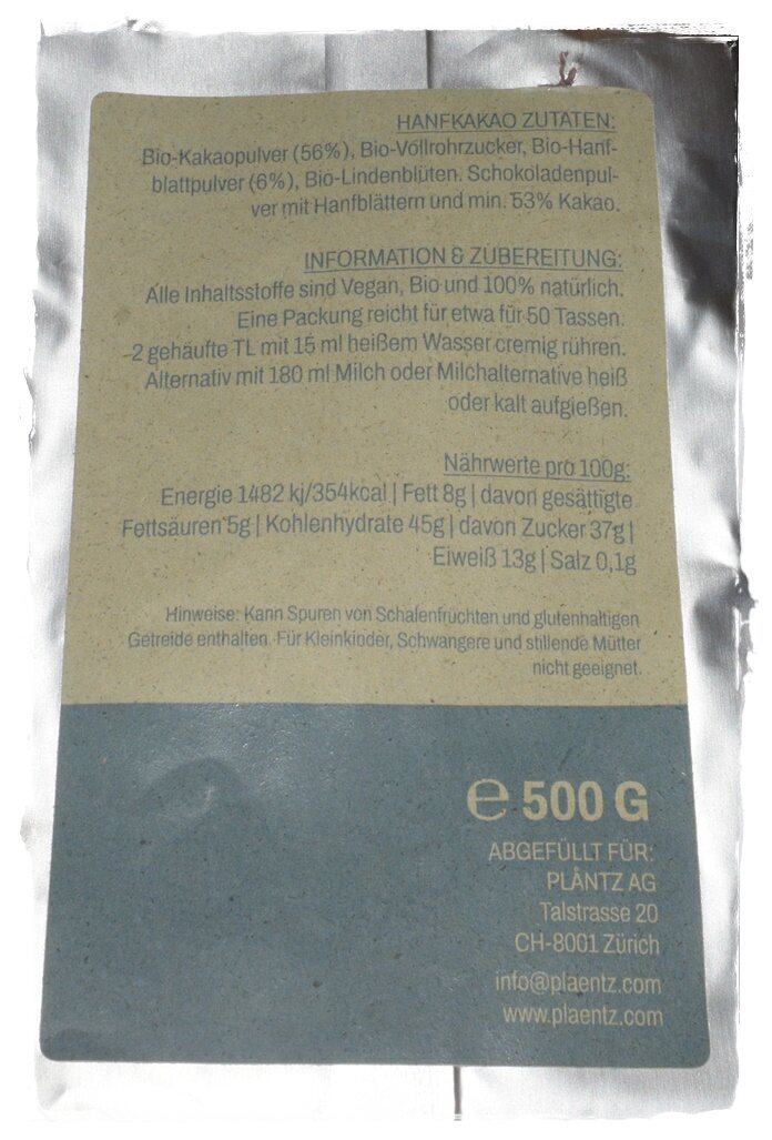Hanfkakao 500g – Bild 3