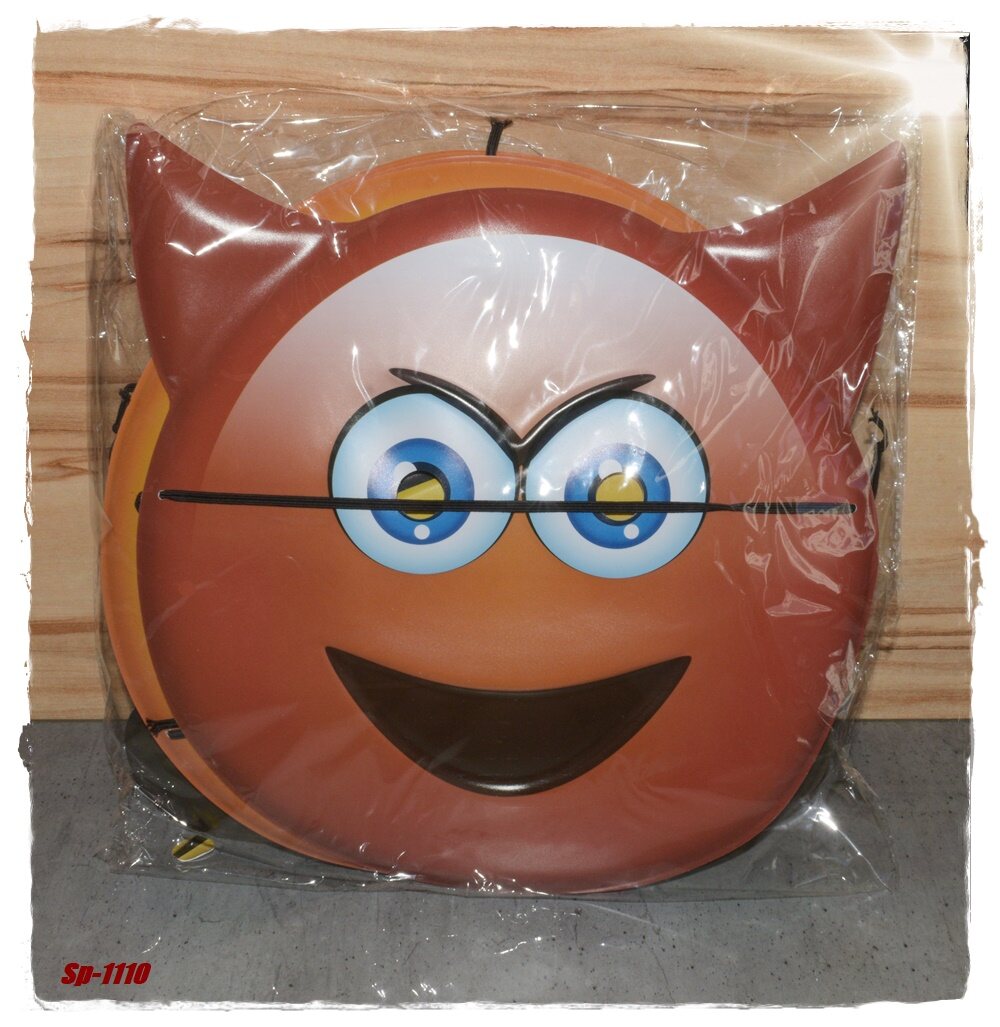 Emoji Masken 6er Set – Bild 2