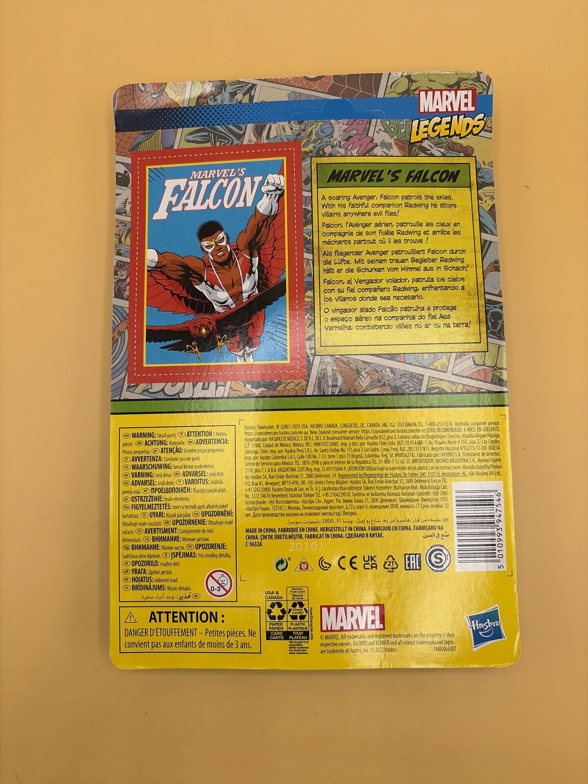 Hasbro Marvel's Falcon Actionfigur 1 Stück Marvel Legends – Bild 3