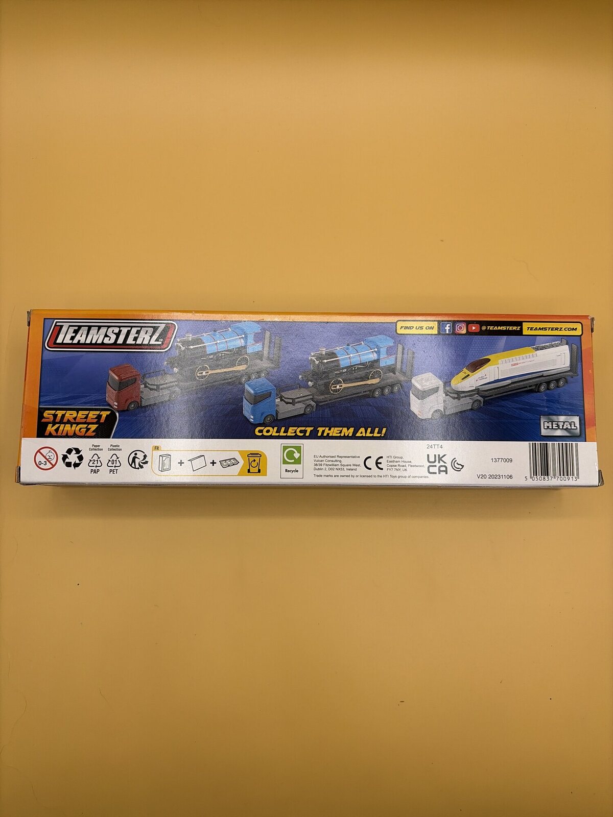 Teamsterz Heavy Engine Transporter Spielzeug-LKW Metall – Bild 3