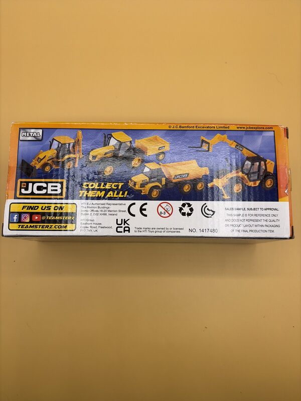 JCB Baufahrzeug Modell Teamsterz Construction Series 1 Stück – Bild 3
