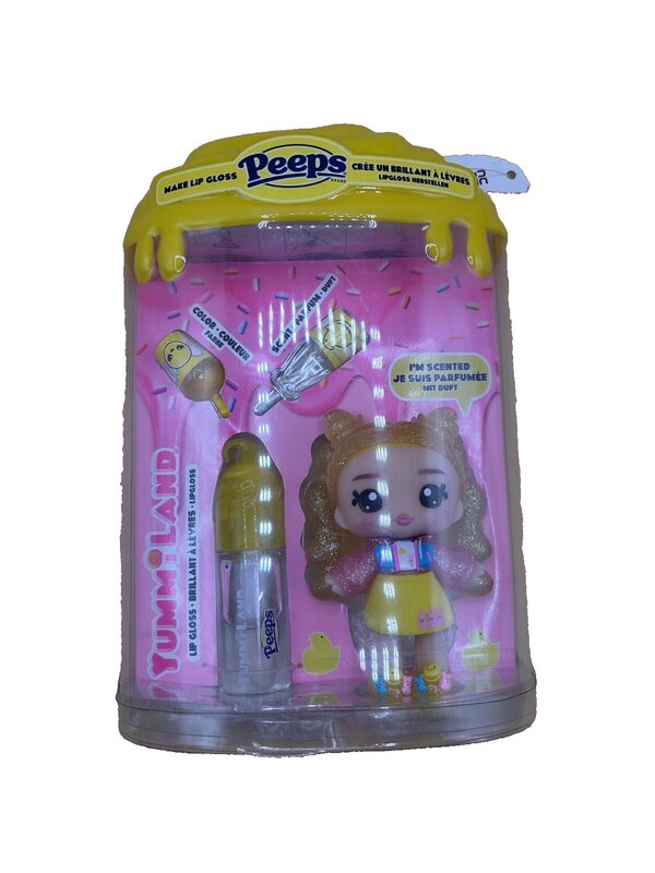 Peeps Lipgloss Yummi Land 2-teilig Lipgloss und Figur – Bild 1