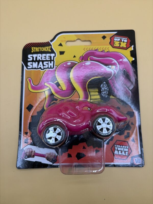 Stretcherz Street Smash Stretchspielzeug 1 Stück rot dehnbar – Bild 2