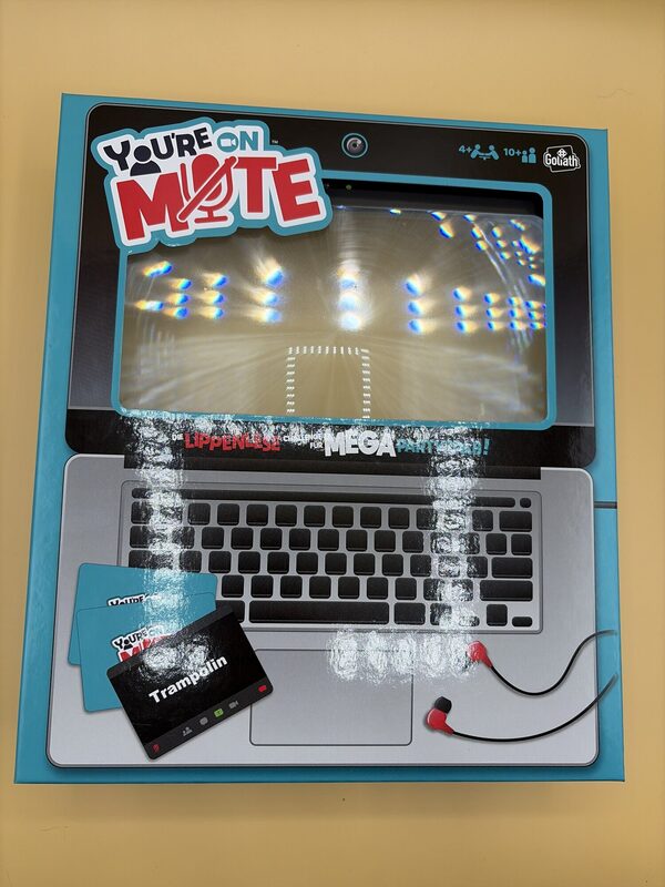 Goliath You're on Mute Gesellschaftsspiel 200 Karten Partyspiel – Bild 2