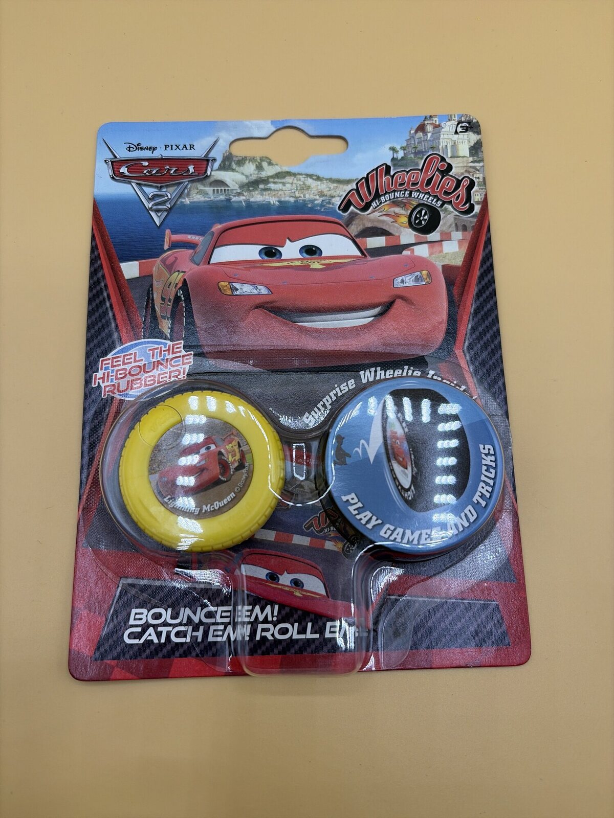 Disney Pixar Cars Bounce Wheels 2 Stück Lightning McQueen – Bild 2