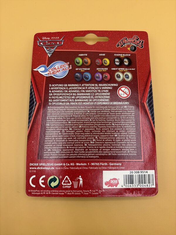 Disney Pixar Cars Wheelies Spielzeug 2 Stück Bounce Wheels – Bild 3