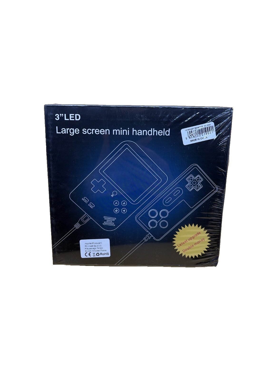 Handheld Spielkonsole 3 Zoll LED großer Bildschirm Mini