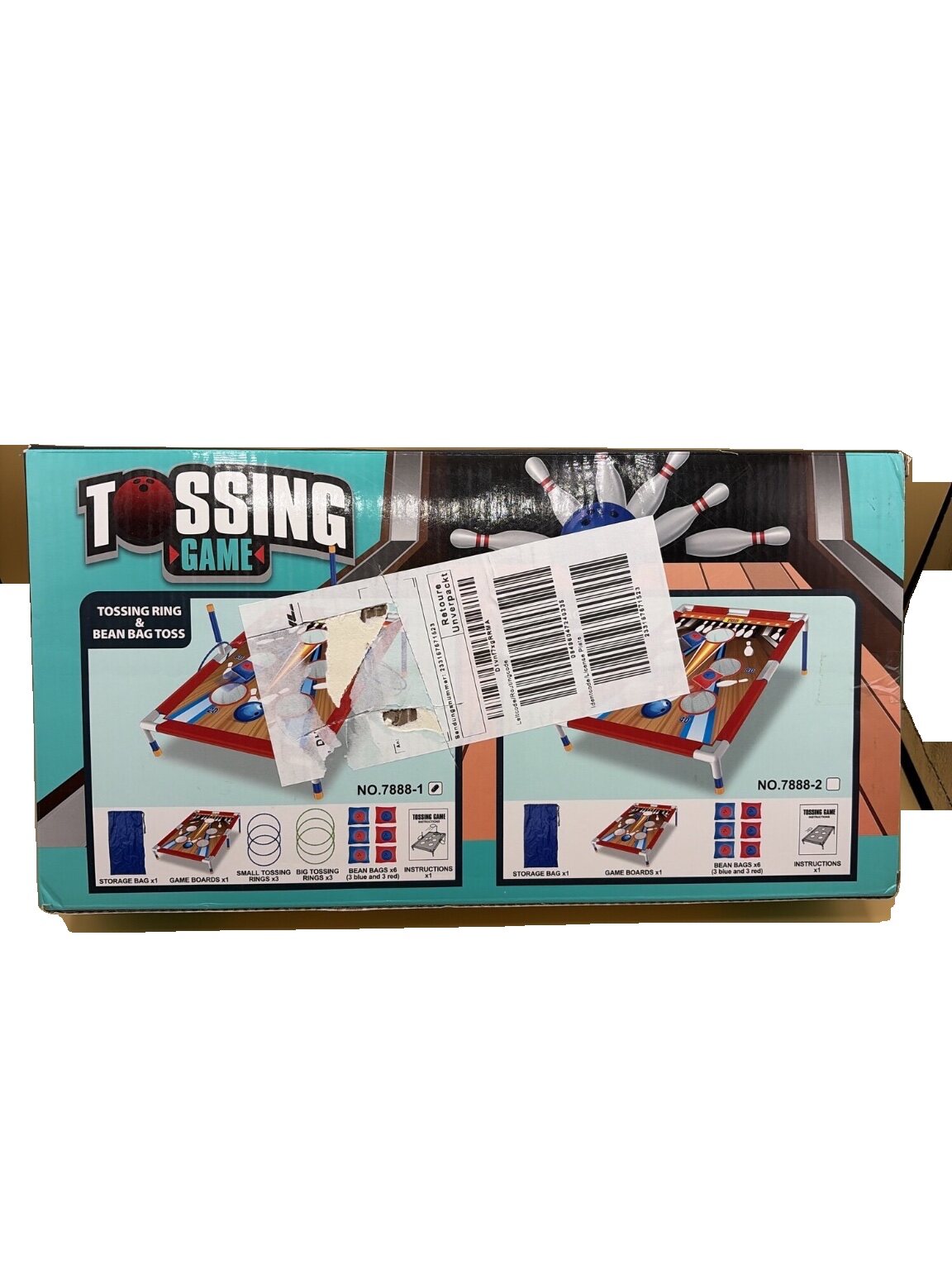 Tossing Game 2 in 1 Classic Toys Werfspiel mit Beuteln – Bild 2