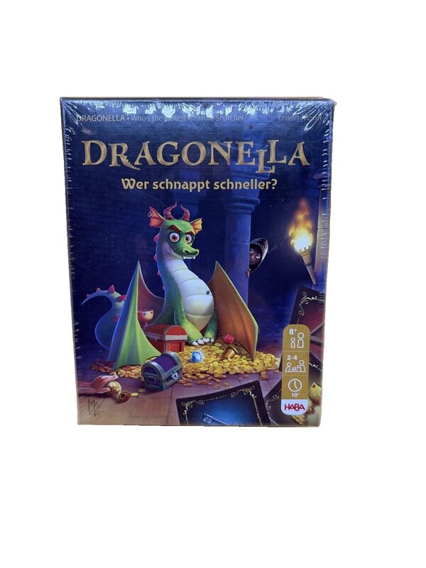 HABA Dragonella Reaktionsspiel 2-4 Spieler ab 8 Jahren – Bild 1