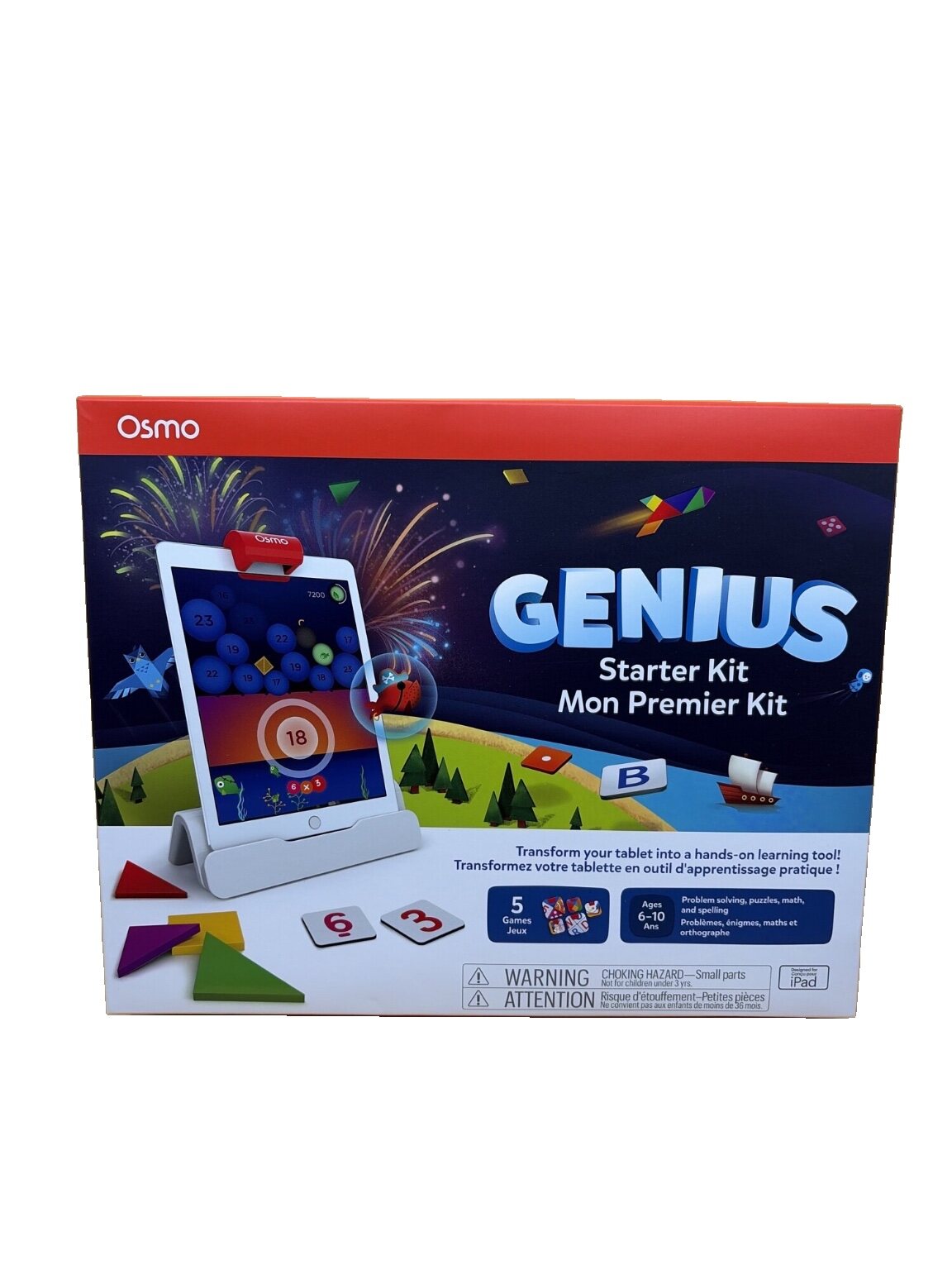 Osmo Genius Starter Kit 5-teilig interaktive Lernspiele