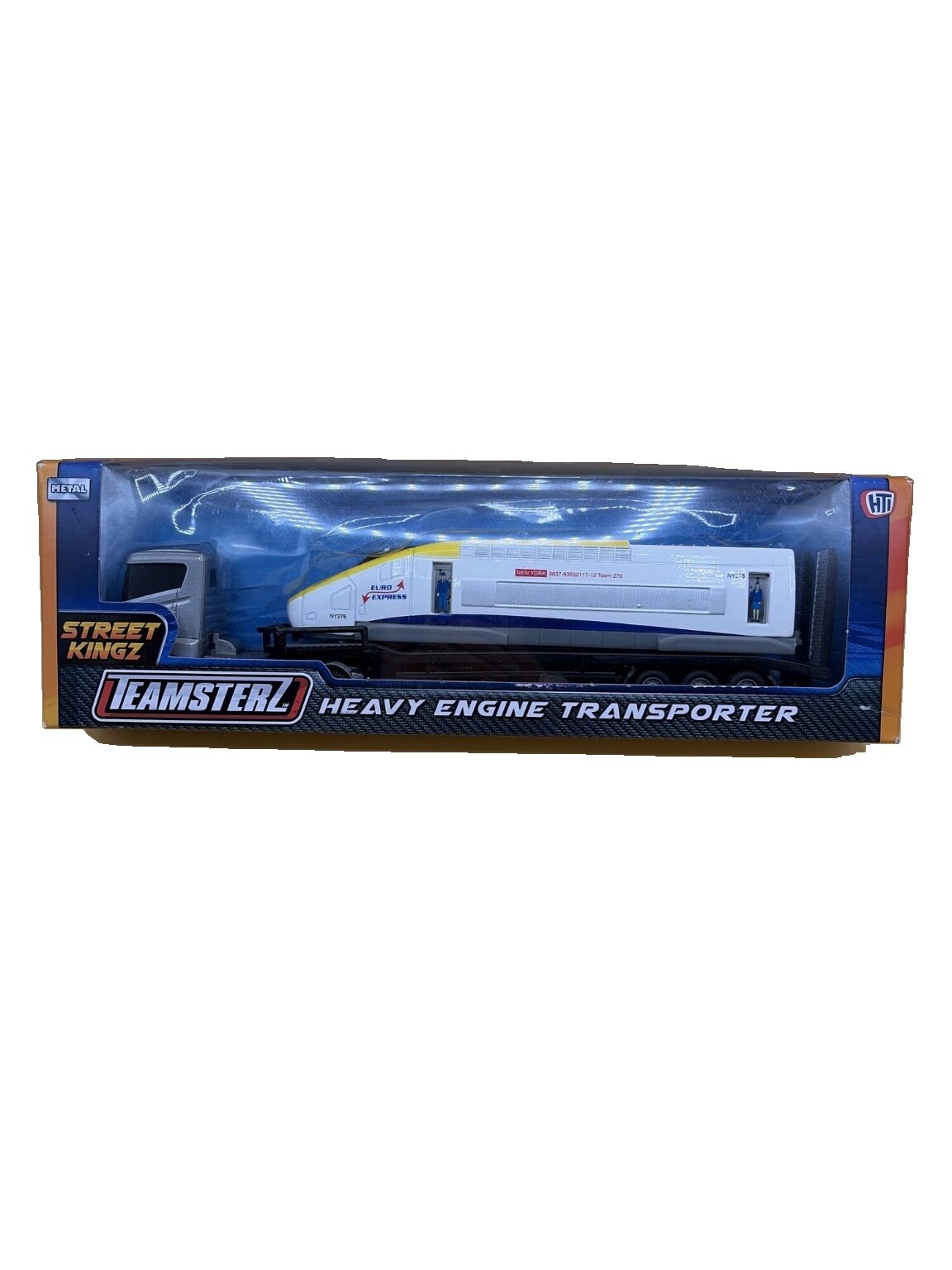 Teamsterz Heavy Engine Transporter Spielzeug LKW Metall