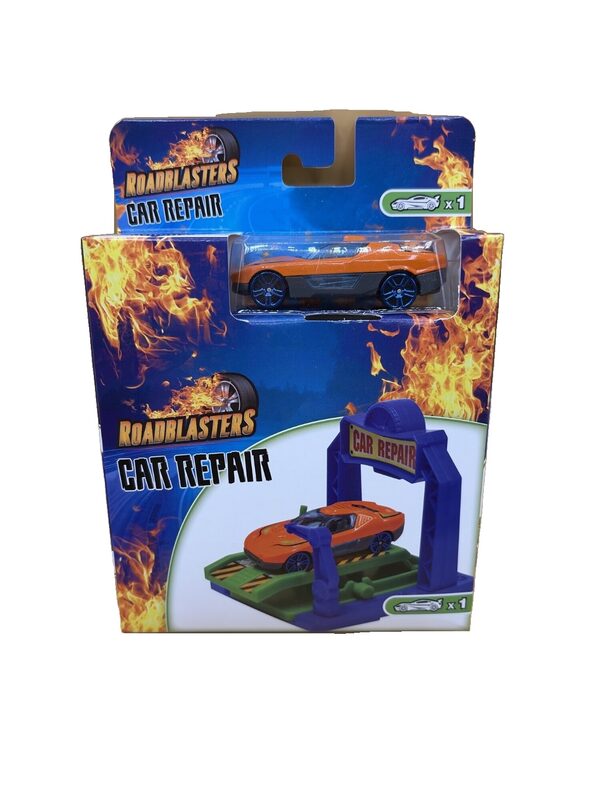 Roadblasters Car Repair Spielzeugauto mit Werkstatt 2-teilig
