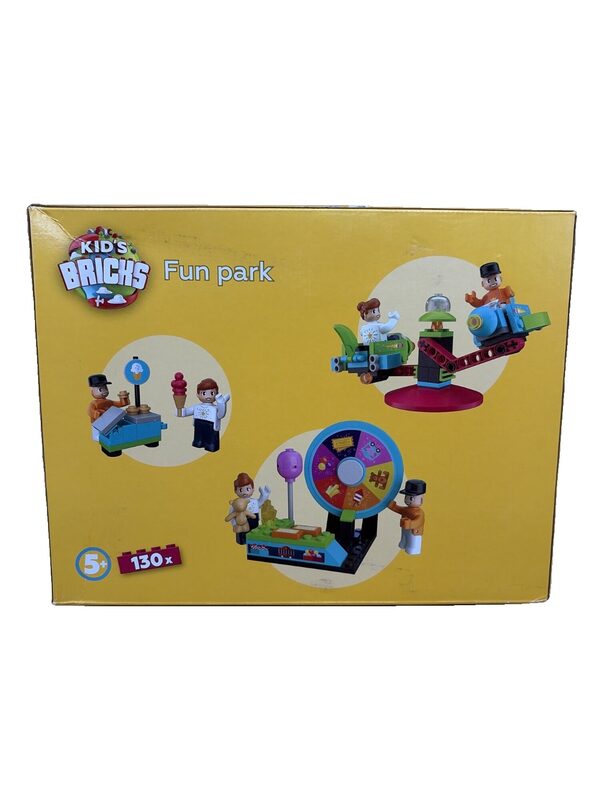 Kid's Bricks Fun Park Bausteine Set 130-teilig Kinder 5+ – Bild 2