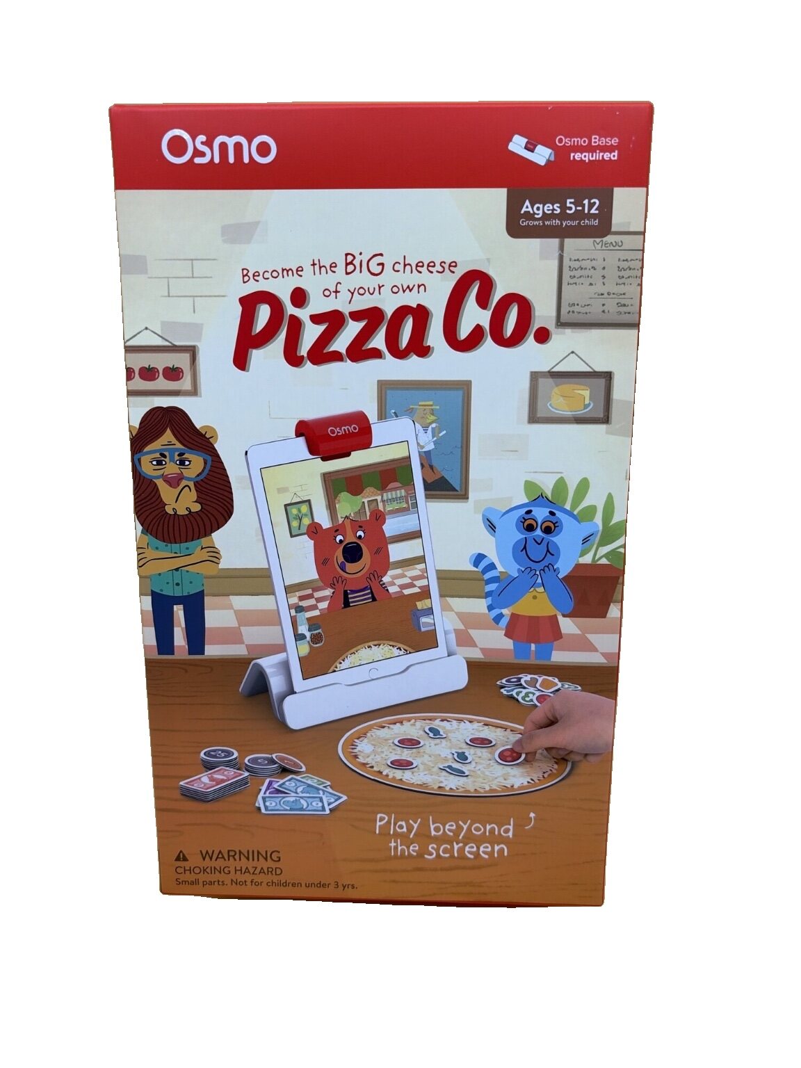 Osmo Pizza Co. Spiel 40 Money Tiles 41 Toppings 82-teilig