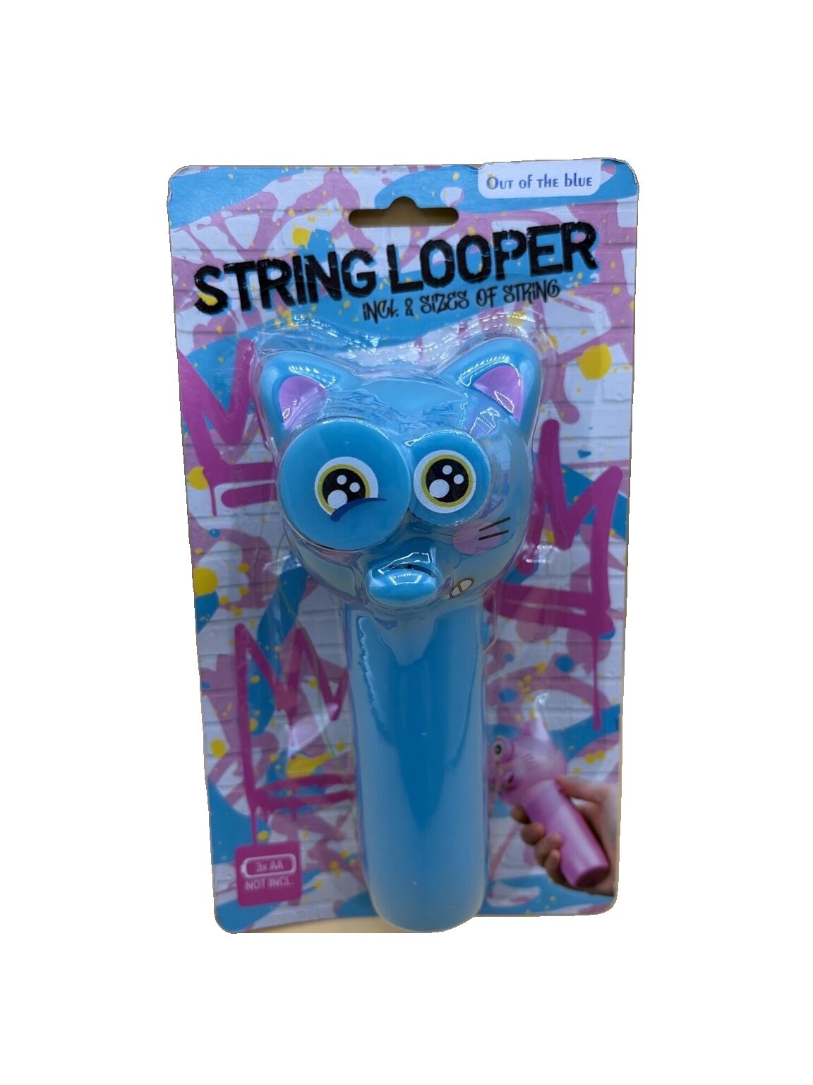 Out of the blue String Looper Katzenform mit 2 Schnüren 1,5 m