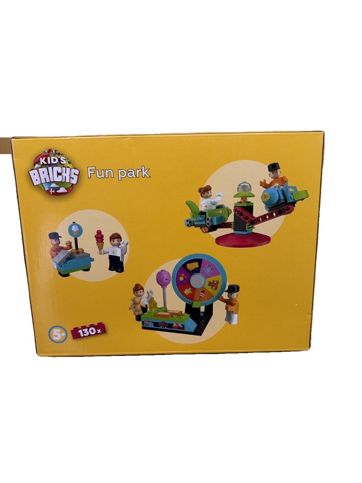 Kid's Bricks Fun Park Bausteine Set 130-teilig Kinder ab 5 – Bild 2