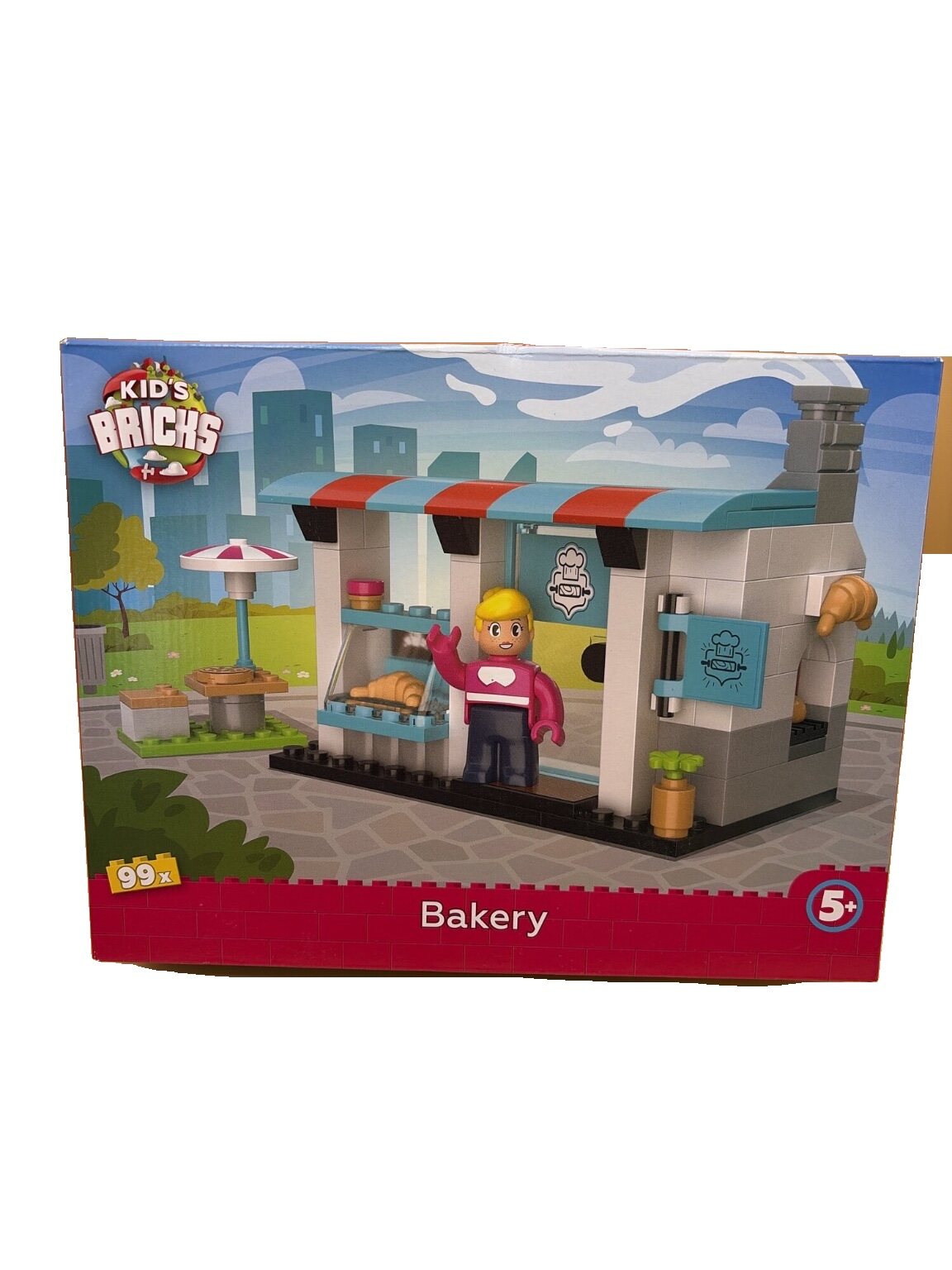 Kid's Bricks Bakery Baustein-Set 99-teilig Kinder ab 5