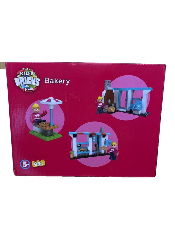 Kid's Bricks Bakery Baustein-Set 99-teilig Kinder ab 5 – Bild 2