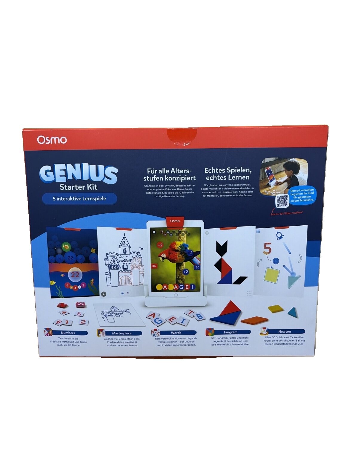 Osmo Genius Starter Kit 5-teilig interaktive Lernspiele iPad – Bild 2