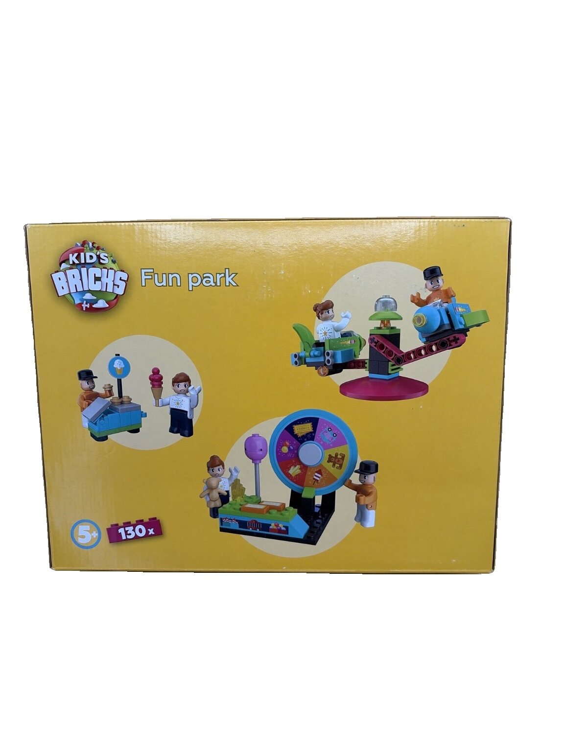 Kid's Bricks Fun Park Bausteine Set 130-teilig Kinder ab 5 – Bild 2
