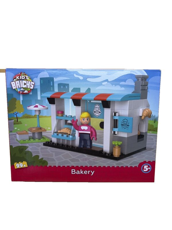 Kids Bricks Bakery Bauspielzeug 99 Teile ab 5 Jahren – Bild 1