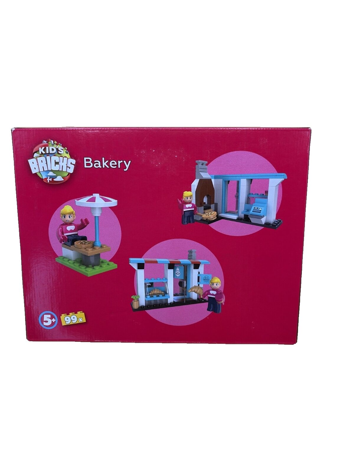 Kids Bricks Bakery Bauspielzeug 99 Teile ab 5 Jahren – Bild 2